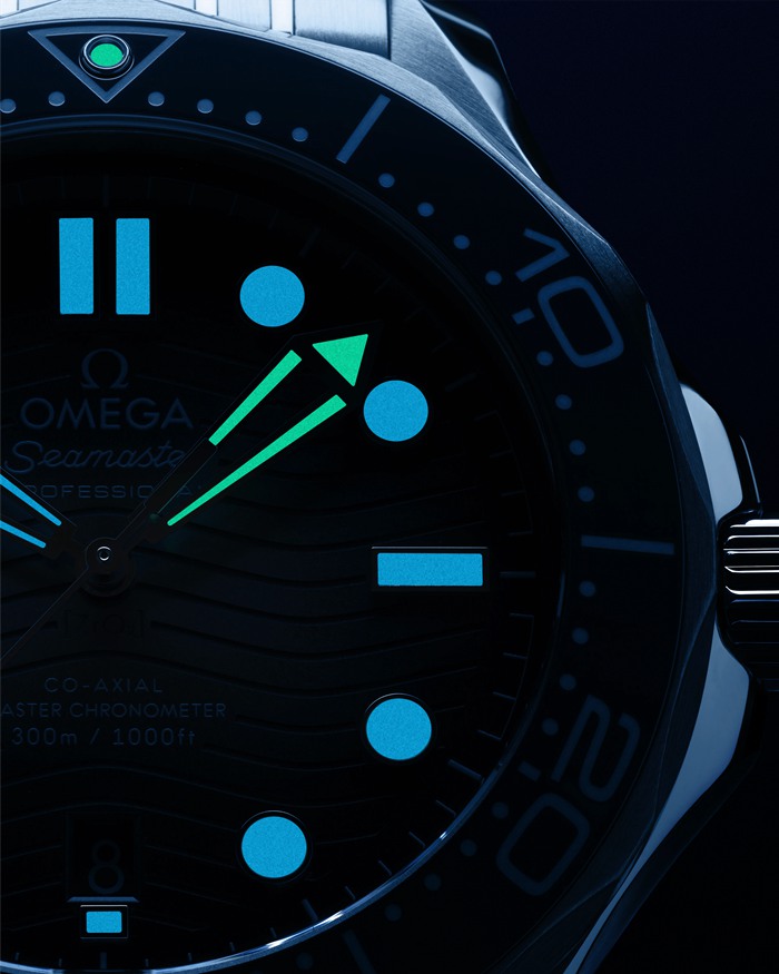 Omega Summer Blue Seamaster Diver 300M 42 mm, Stahl mit Kautschukband 210.32.42.20.03.002 – Bild 5