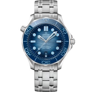 Omega Summer Blue Seamaster Diver 300M 42 mm, Stahl mit Stahlarmband 210.30.42.20.03.003