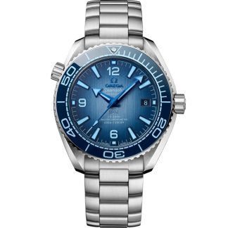 Omega Summer Blue Seamaster Planet Ocean 600M 39,5 mm, Stahl mit Stahlarmband 215.30.40.20.03.002