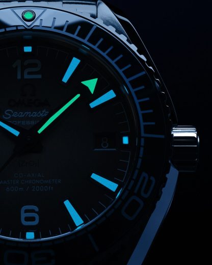 Omega Summer Blue Seamaster Planet Ocean 600M 39,5 mm, Stahl mit Stahlarmband 215.30.40.20.03.002 – Bild 6