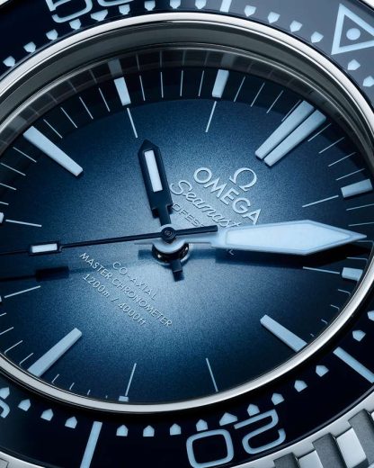 Omega Summer Blue Seamaster Ploprof 1200M 55x45 mm, O-MEGASTEEL mit Kautschukband 227.32.55.21.03.001 – Bild 3