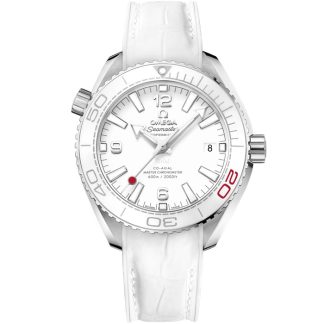 Omega Tokyo 2020 Limited Edition Seamaster Planet Ocean 600M 39,5 mm, Stahl mit Lederarmband 522.33.40.20.04.001