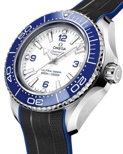 Omega Ultra Deep Seamaster Planet Ocean 6000M 45,5 mm, O-MEGASTEEL mit Kautschukband 215.32.46.21.04.001 – Bild 3