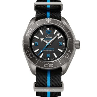 Omega Ultra Deep Seamaster Planet Ocean 6000M 45,5 mm, Titan mit NATO-Armband 215.92.46.21.01.001