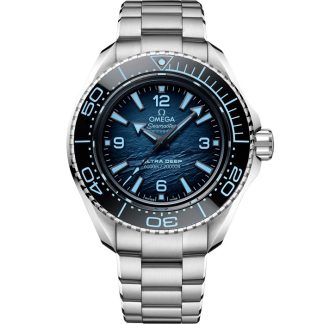 Omega Ultra Deep Summer Blue Seamaster Planet Ocean 6000M 45,5 mm, O-MEGASTEEL mit O-MEGASTEEL-Band 215.30.46.21.03.002