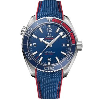 Omega „Pyeongchang 2018“ Limited Edition Seamaster Planet Ocean 600M 43,5 mm, Stahl mit Kautschukband 522.32.44.21.03.001